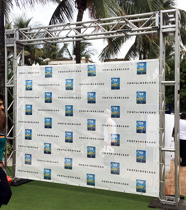 Step and Repeat Banner