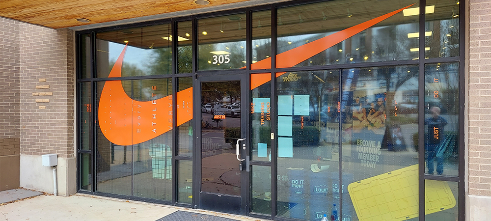 Adhesive Vinyl masthead