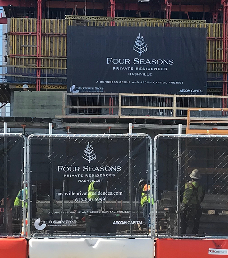 Construction Fence Banners