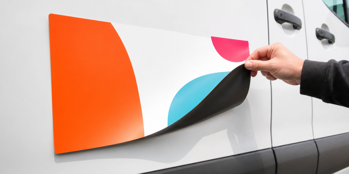 Magnetic Sign Material