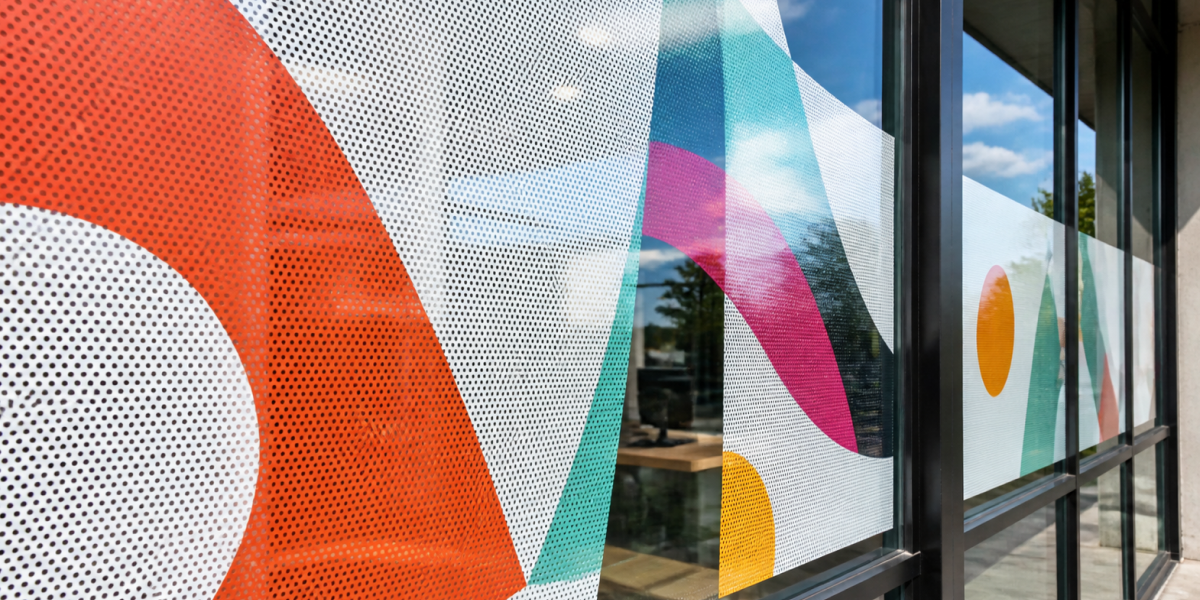Perforated Window Film