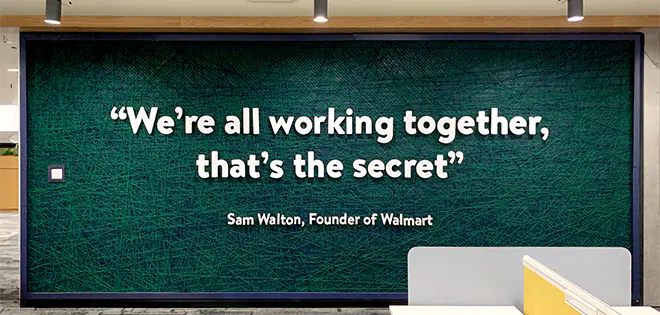 Corporate Quote Wall Art