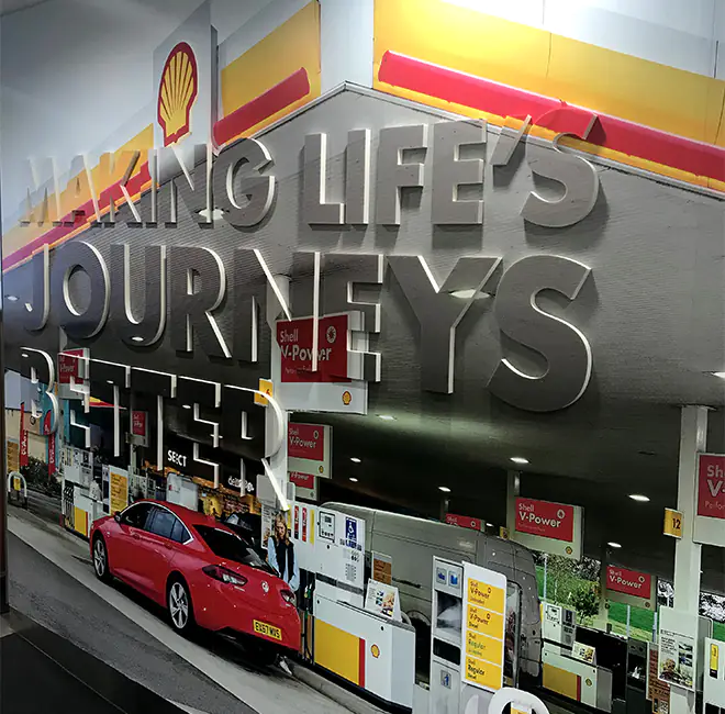 Custom Fuel Station Signage