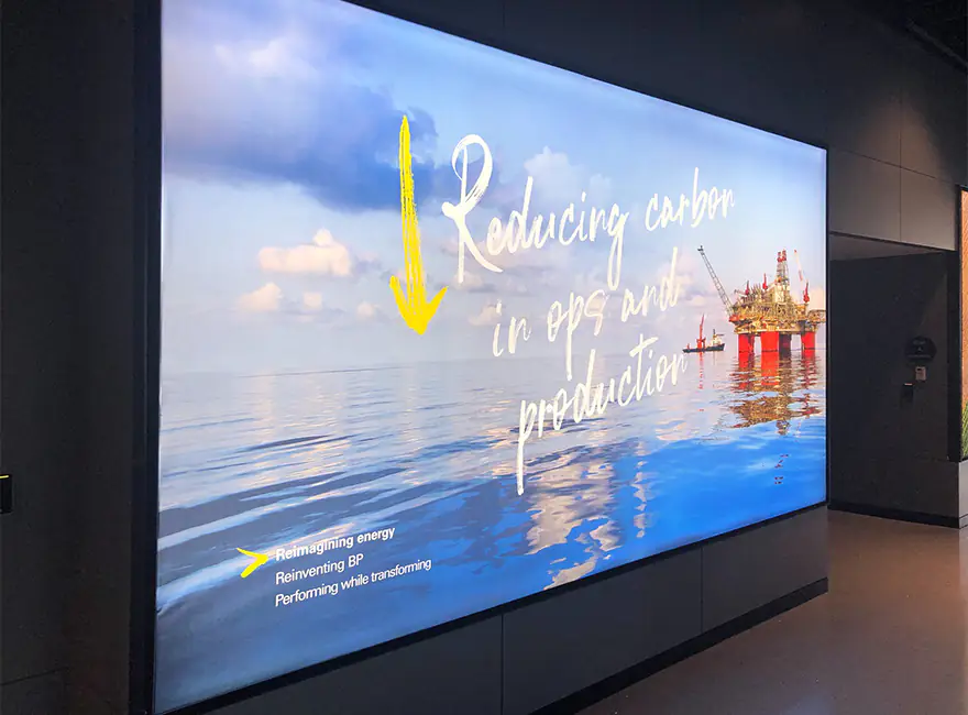 Energy Sector Wall Graphic