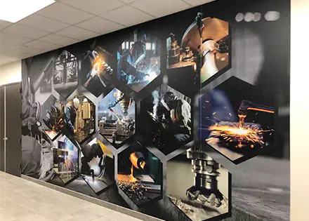 Energy Industry Wall Printing