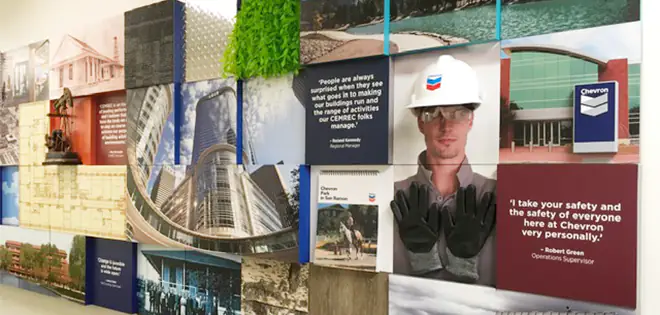 Energy Company Display Wall Art