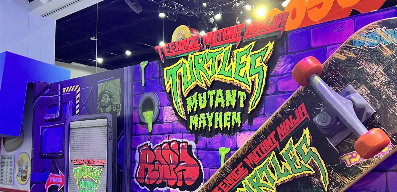 Vibrant Promotional Display