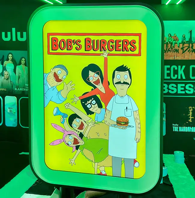 Backlit Promo Display