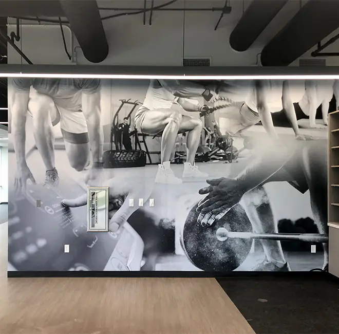 Fitness Wall Mural