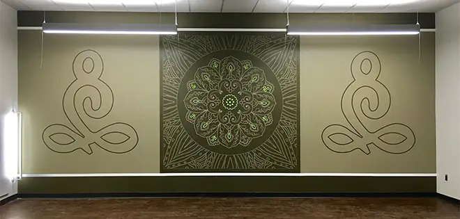 Mindfulness Wall Graphic