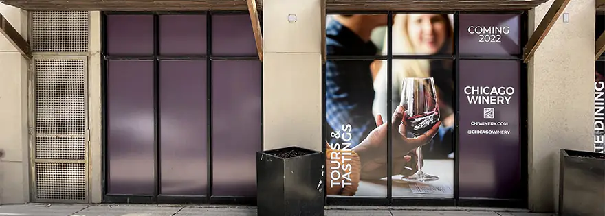Print Graphics for Winery Front