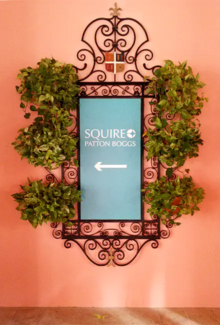 Hospitality Wayfinding Display