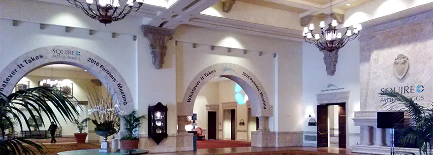 Branded Lobby Signage