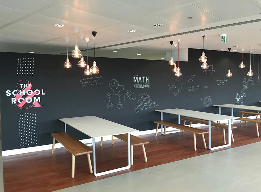 Educational wall graphics