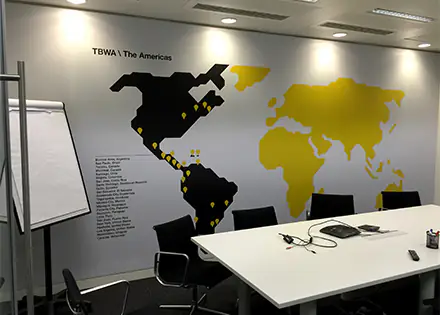 Office world map