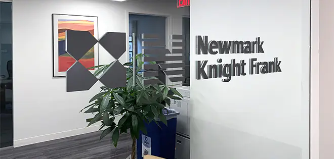 Frosted Glass Office Graphics