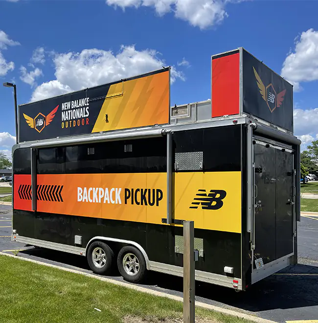 Branded Event Trailer Wrap