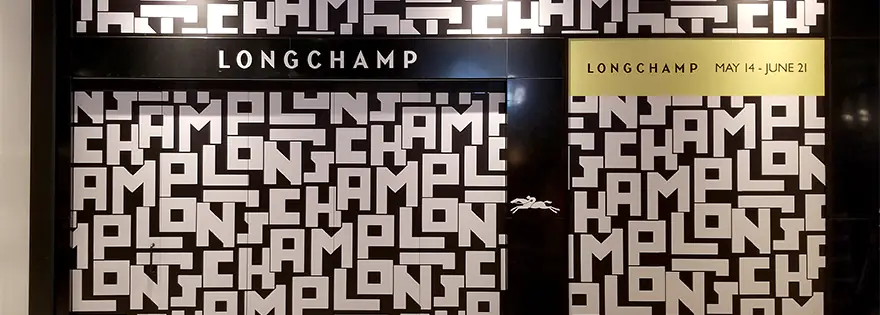 Retail Storefront Branding Wall