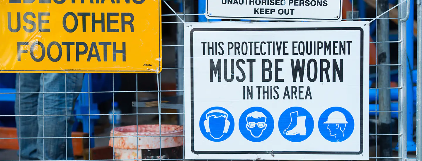 Construction Safety Signs