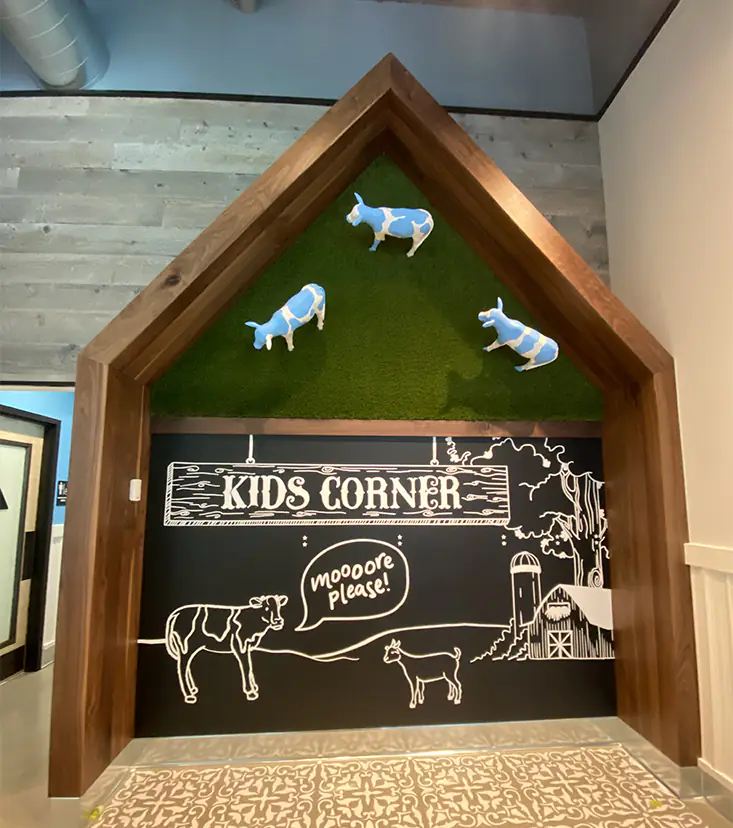 Retail Display Graphics Installation