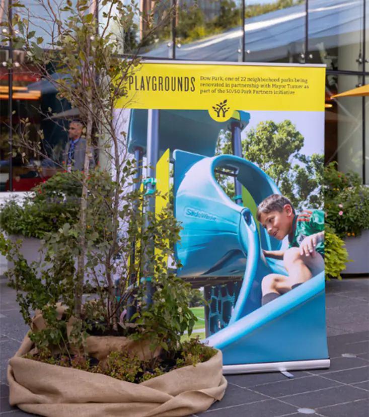 Fabric Popup Displays