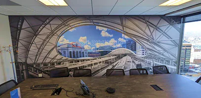 Silicon Edge Fabric Signage