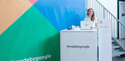 Silicon Edge Marketing Display