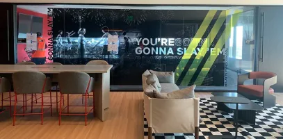 Retail Store Wall Mural