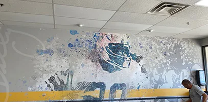 Branded Wall Graphic