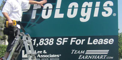 Real Estate Signage Installation