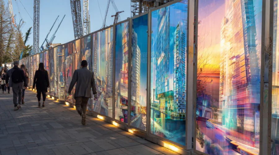 Construction Barricade Graphics