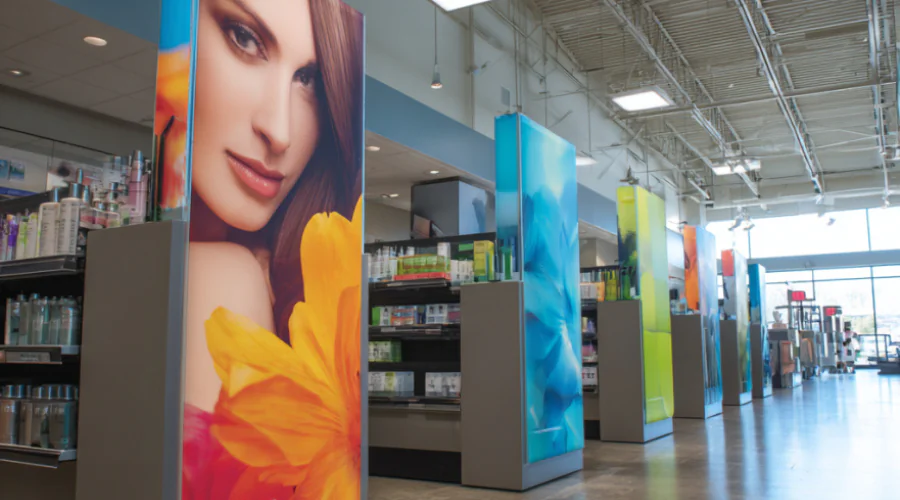 Styrene Display Signs