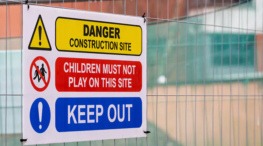 Construction Signage