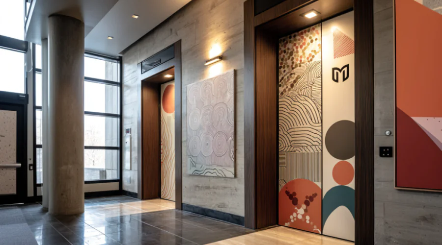 Elevator Door Graphics